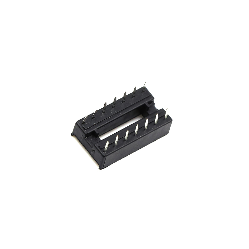 Connettore intestazione pin a doppia via IC 2X7 pin