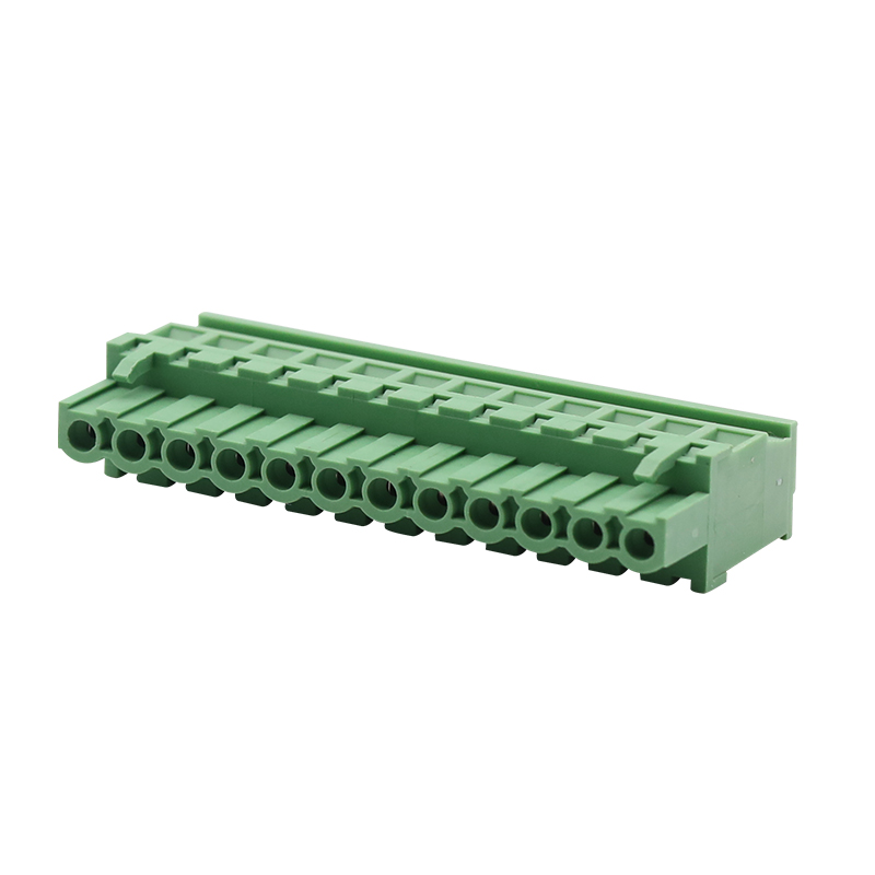 Morsettiera femmina verde da 5,08 mm per PCB