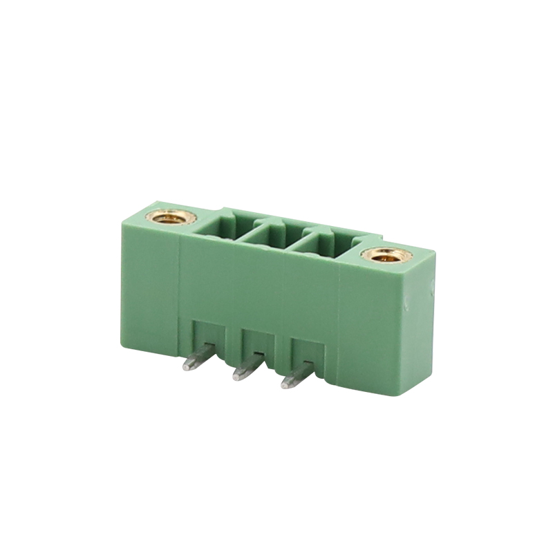 Morsettiera verde femmina 3,81 mm per PCB